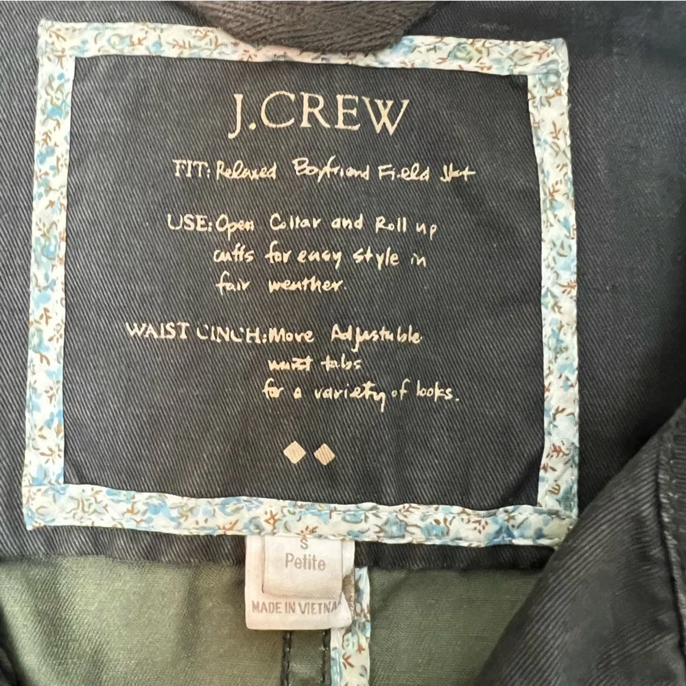 J. Crew | Relaxed Fit Fiekd Jacket Size SP - Picture 12 of 12